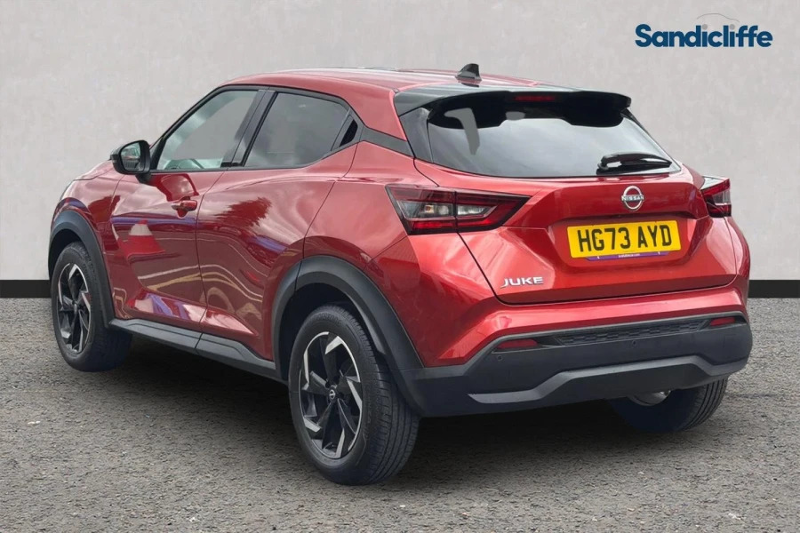 Nissan Juke Juke 1.0 Dig-t 114 N-connecta Dct Hatchback HG73AYD Red #6