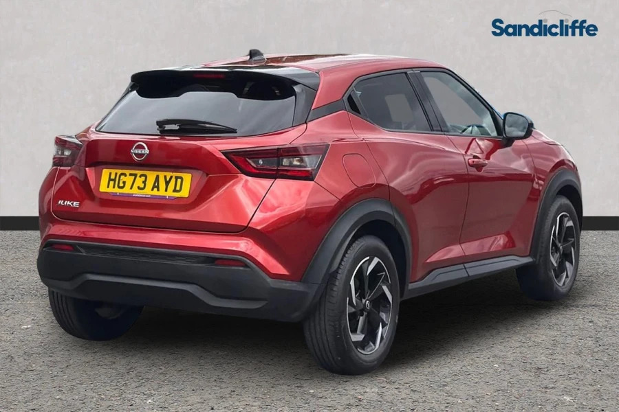 Nissan Juke Juke 1.0 Dig-t 114 N-connecta Dct Hatchback HG73AYD Red #4