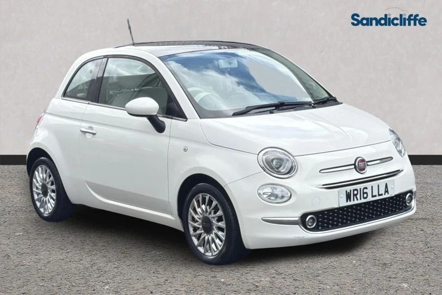 Fiat 500 500 1.2 Lounge Hatchback White