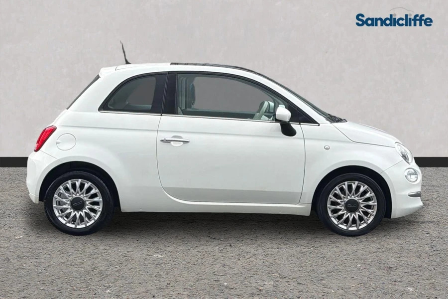 Fiat 500 500 1.2 Lounge Hatchback White #3