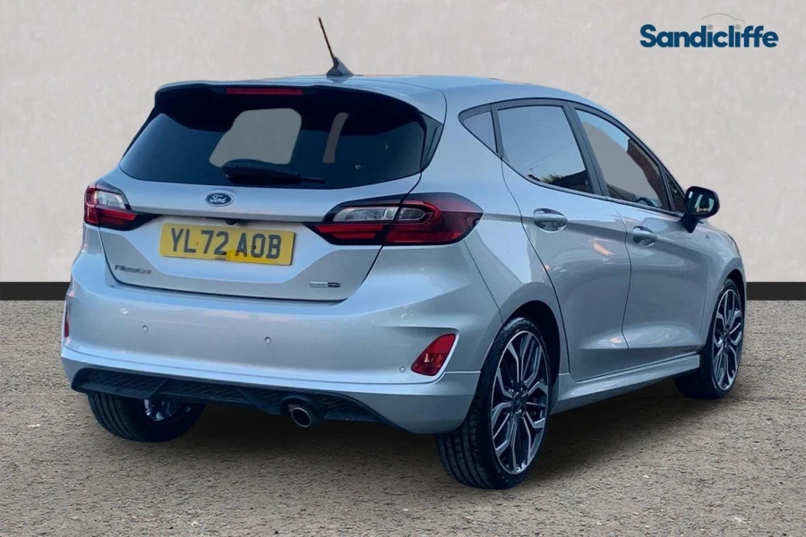 Ford Fiesta Fiesta St-line X 1.0L Ecoboost 125Ps Mhev F YL72AOB Silver #4