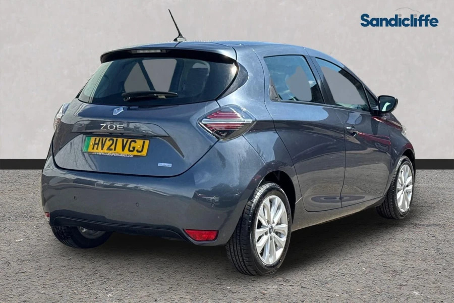 Renault Zoe Zoe 100Kw I Iconic R135 50Kwh Rapid Charge Aut Grey #4