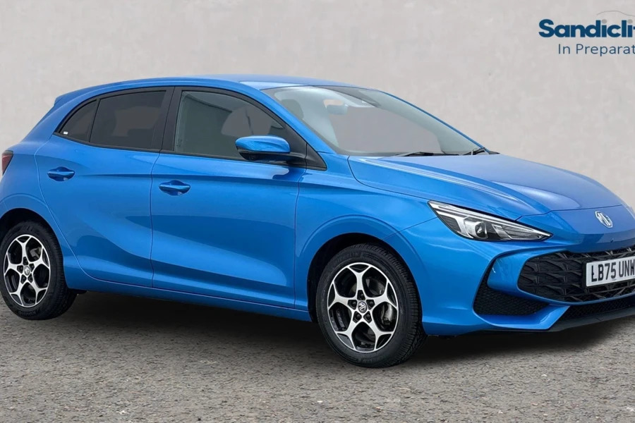 MG MG3 Mg3 1.5 Hybrid Trophy Hatchback Blue