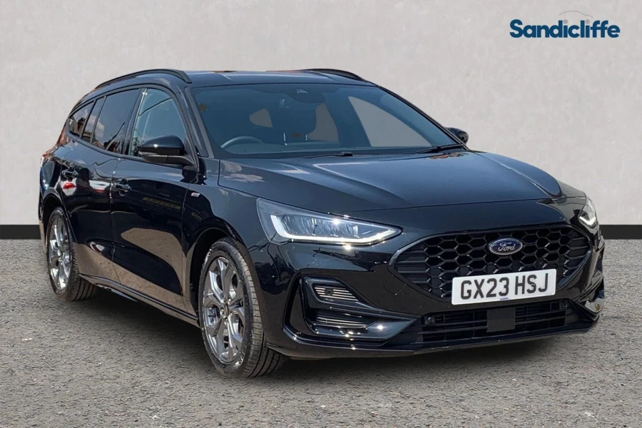 Ford Focus Focus St-line Estate 1.0L Ecoboost 125Ps Fwd 6 Spe Black