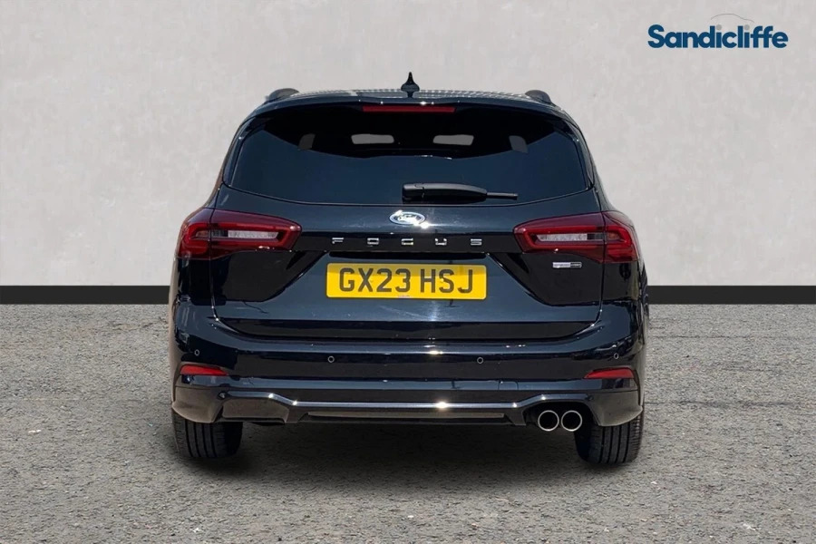 Ford Focus Focus St-line Estate 1.0L Ecoboost 125Ps Fwd 6 Spe GX23HSJ Black #5