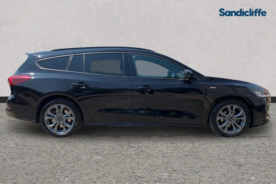Ford Focus Focus St-line Estate 1.0L Ecoboost 125Ps Fwd 6 Spe GX23HSJ Black #3