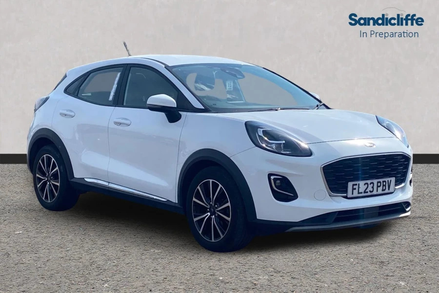 Ford Puma Puma 1.0 L Ecoboost Hybrid Mhev Titanium 6Sp White