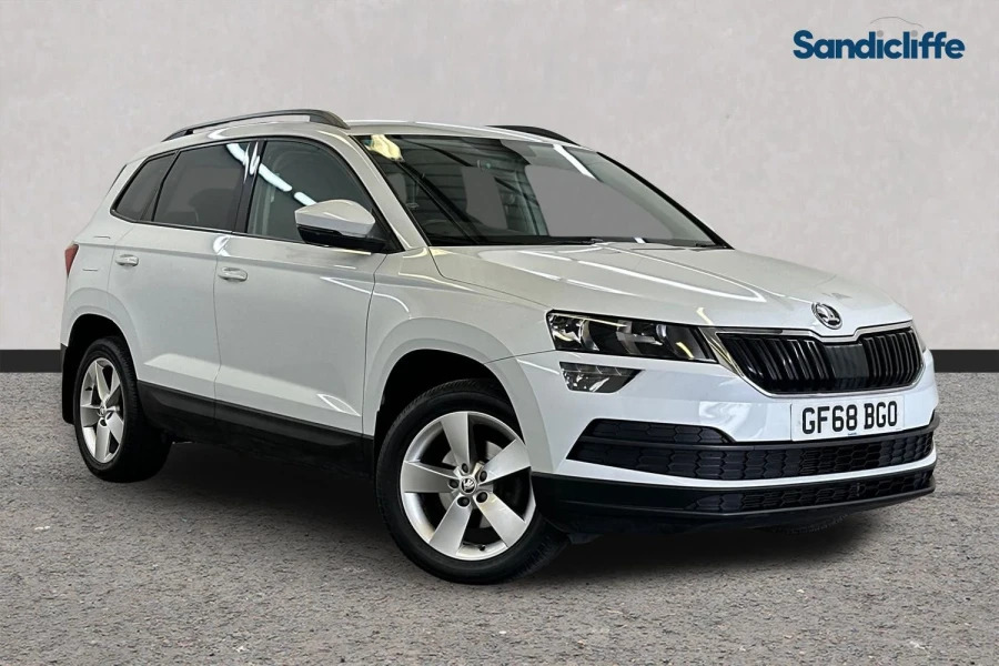 Skoda Karoq Karoq 1.6 Tdi Se Dsg Estate GF68BGO White