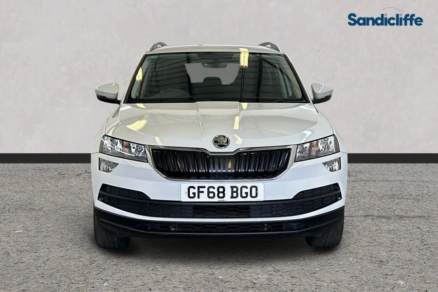 Skoda Karoq Karoq 1.6 Tdi Se Dsg Estate GF68BGO White #2