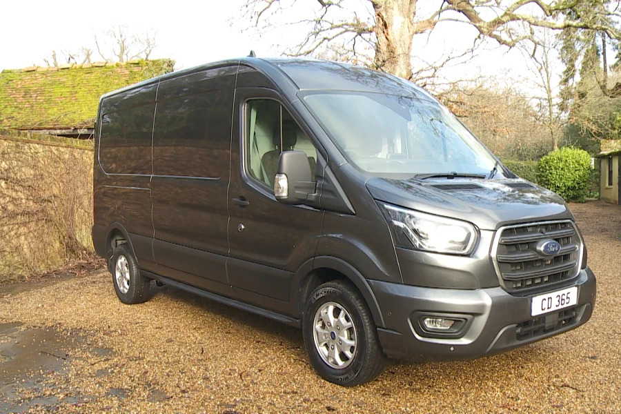 Ford Transit Custom Transit Leader Van 350 L3 2.0L Ecoblue 130Ps Hybri Grey