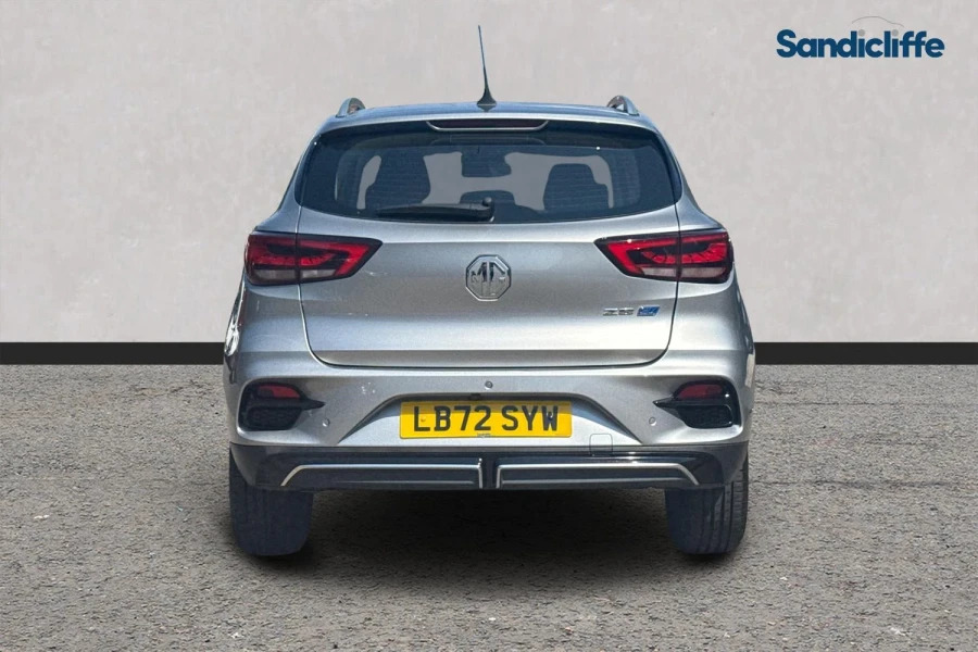MG ZS Zs 115Kw Trophy Ev Long Range 73Kwh Hatch Silver #5
