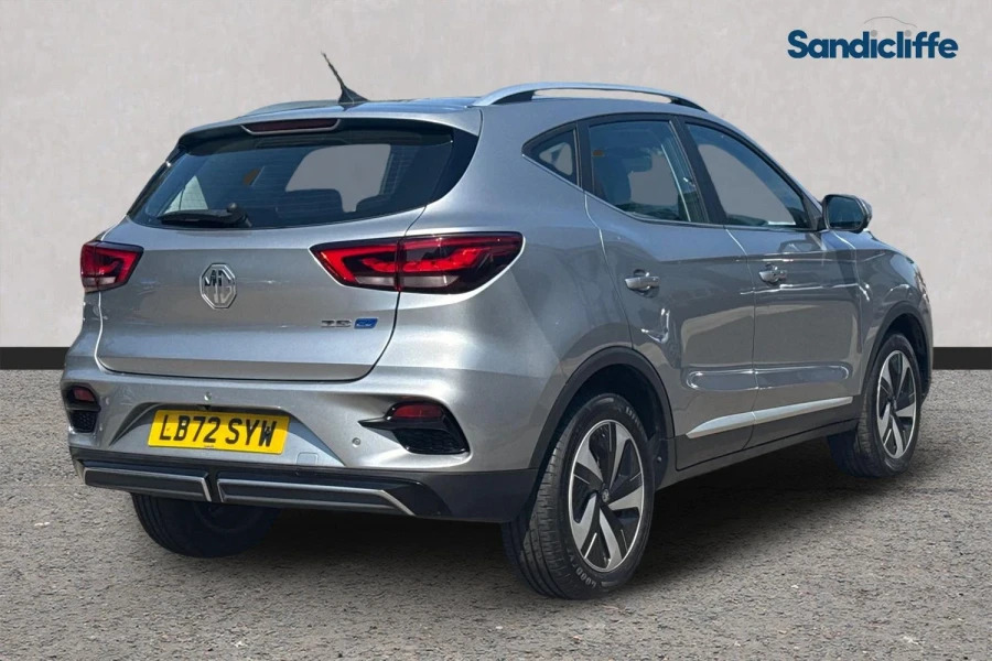 MG ZS Zs 115Kw Trophy Ev Long Range 73Kwh Hatch Silver #4