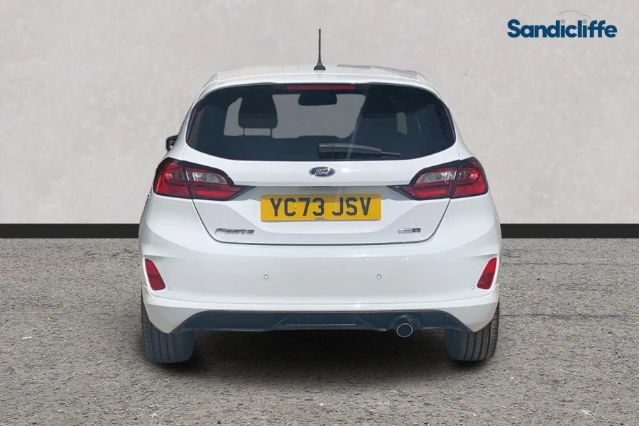 Ford Fiesta Fiesta St-line 1.0L Ecoboost 125Ps Mhev Fwd YC73JSV White #5