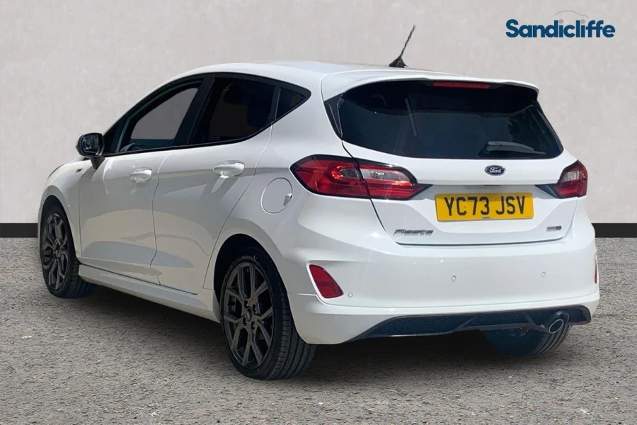 Ford Fiesta Fiesta St-line 1.0L Ecoboost 125Ps Mhev Fwd YC73JSV White #6