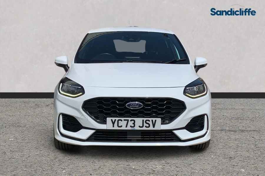 Ford Fiesta Fiesta St-line 1.0L Ecoboost 125Ps Mhev Fwd YC73JSV White #2