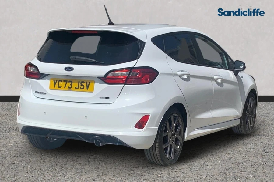 Ford Fiesta Fiesta St-line 1.0L Ecoboost 125Ps Mhev Fwd YC73JSV White #4