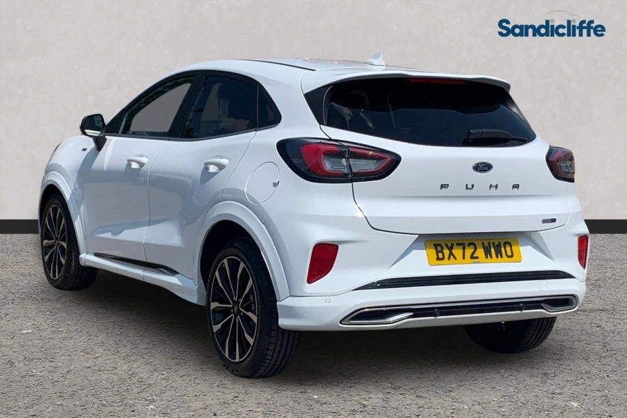 Ford Puma Puma 1.0 L Ecoboost Hybrid Mhev St-line Vignale BX72WWO White #6