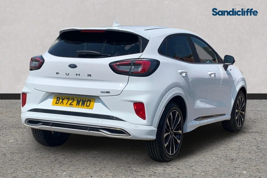 Ford Puma Puma 1.0 L Ecoboost Hybrid Mhev St-line Vignale BX72WWO White #4