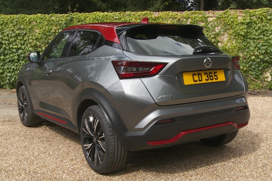 Nissan Juke Juke 1.0 Dig-t 114 Tekna Dct Hatchback Red