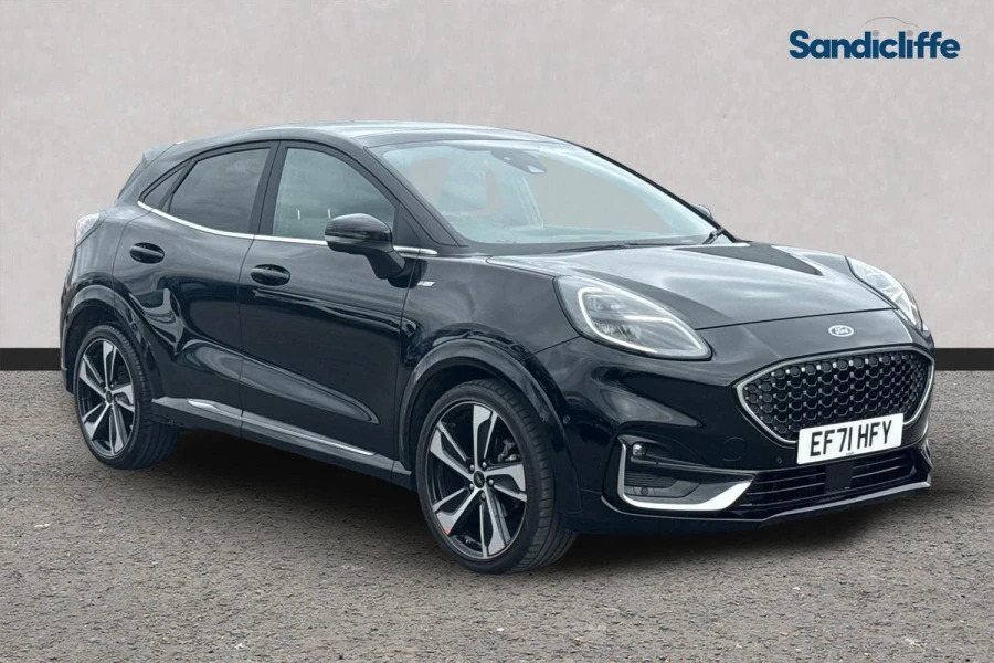 Ford Puma Puma 1.0 L Ecoboost Hybrid Mhev St-line Vignale EF71HFY Black