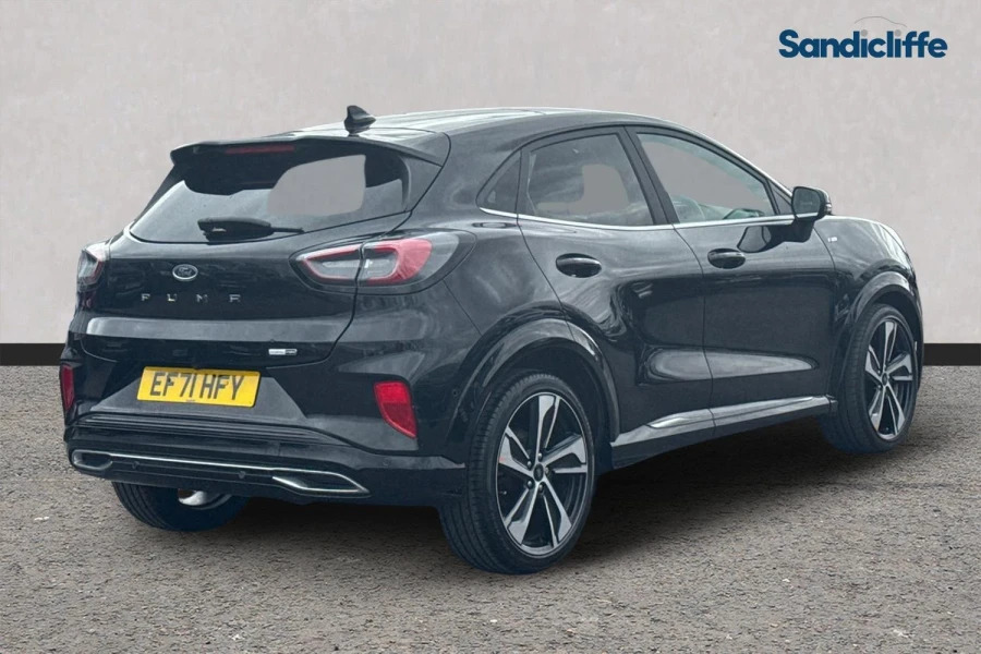 Ford Puma Puma 1.0 L Ecoboost Hybrid Mhev St-line Vignale EF71HFY Black #4