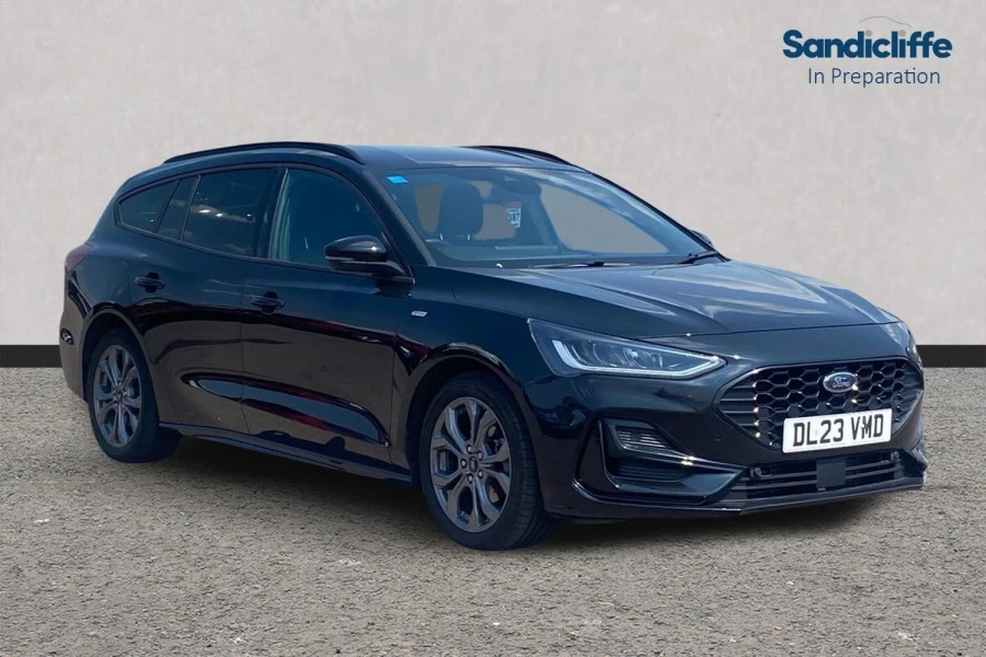 Ford Focus Focus St-line Estate 1.0L Ecoboost 125Ps Fwd 6 Spe Black