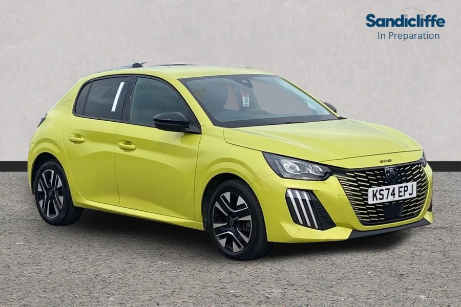 Peugeot 208 208 1.2 Puretech 100 Allure Hatchback Yellow