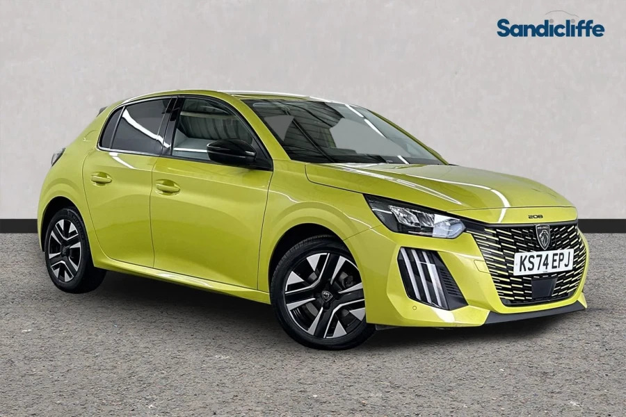 Peugeot 208 208 1.2 Puretech 100 Allure Hatchback Yellow