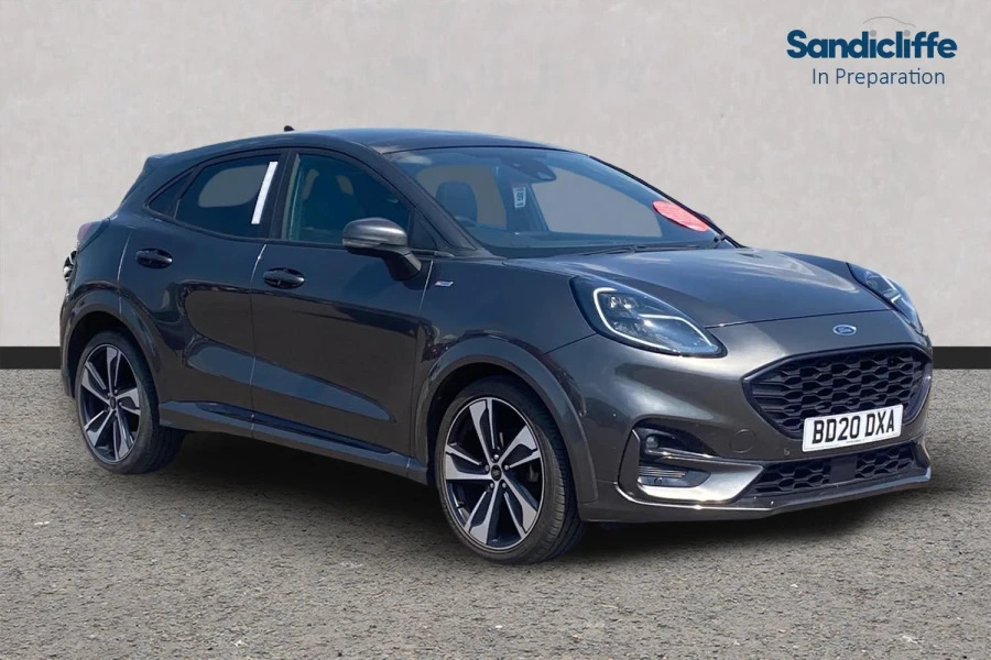 Ford Puma Puma Titanium 1.0L Ecoboost 155Ps Mhev 7 Sp Green