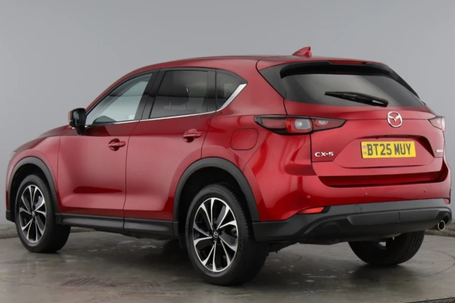 Mazda CX-5 Cx-5 2.2D 184 Exclusive-line Estate BT25MUY Red #6
