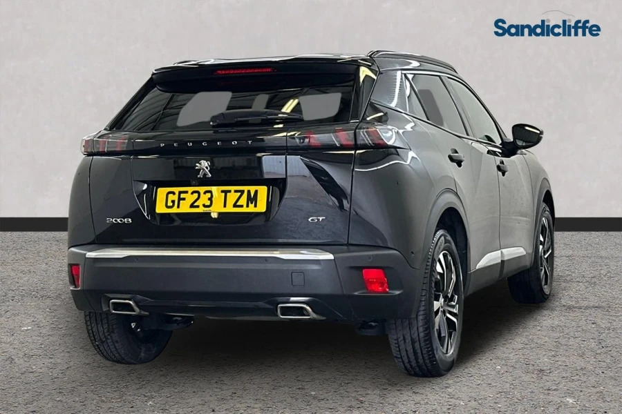 Peugeot 2008 2008 1.2 Puretech 130 Gt Estate GF23TZM Black #4
