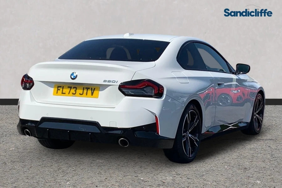 BMW 2 Series Gran Coupe 2 Series 220I M Sport Step Coupe FL73JTV White #3
