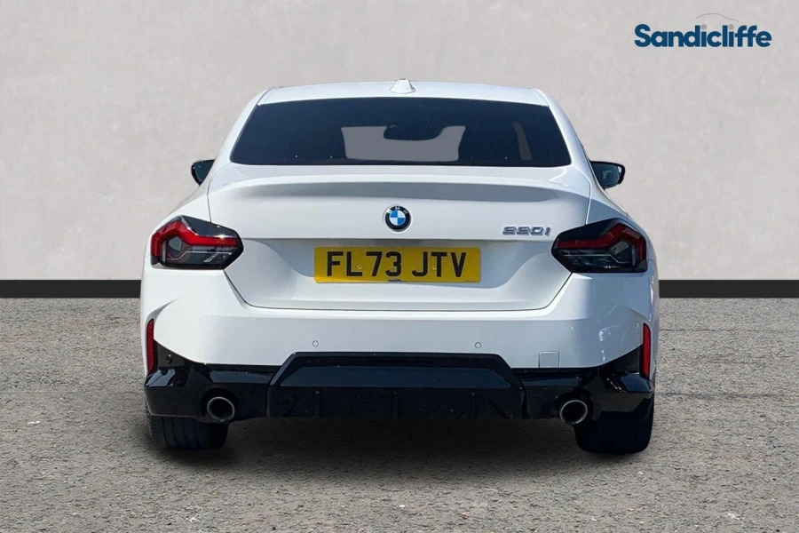 BMW 2 Series Gran Coupe 2 Series 220I M Sport Step Coupe FL73JTV White #4