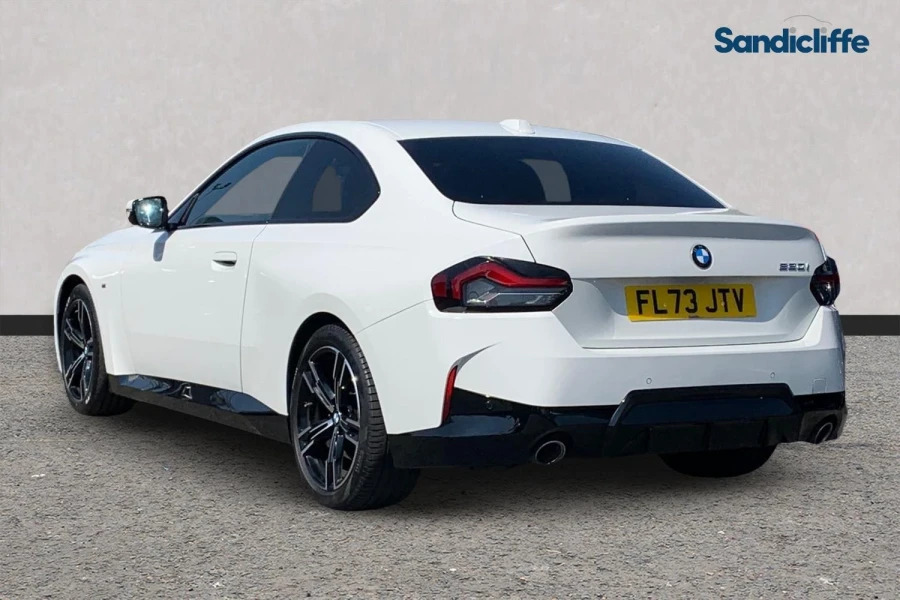 BMW 2 Series Gran Coupe 2 Series 220I M Sport Step Coupe FL73JTV White #5