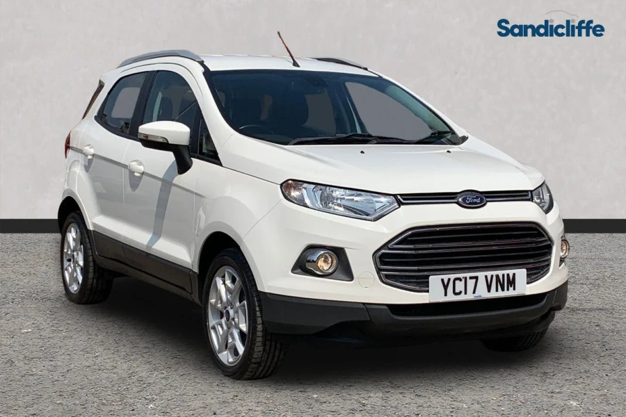 Ford Ecosport Ecosport 1.0 Ecoboost Titanium Compact Su White