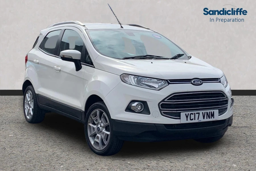 Ford Ecosport Ecosport 1.0 Ecoboost Titanium Compact Su White