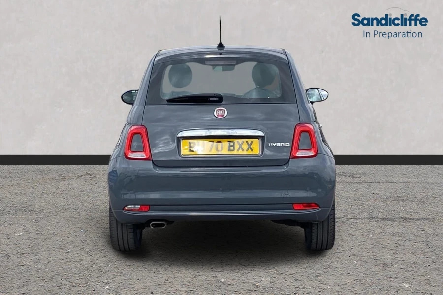 Fiat 500 500 1.0 Mild Hybrid Lounge Hatchback BU70BXX Grey #3