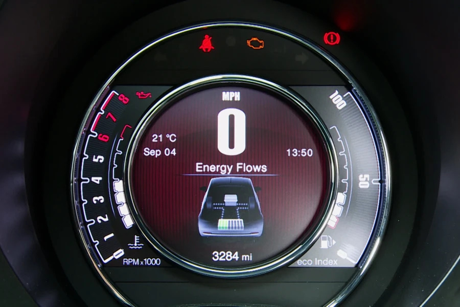 Fiat 500 500 1.0 Mild Hybrid Lounge Hatchback Grey #3