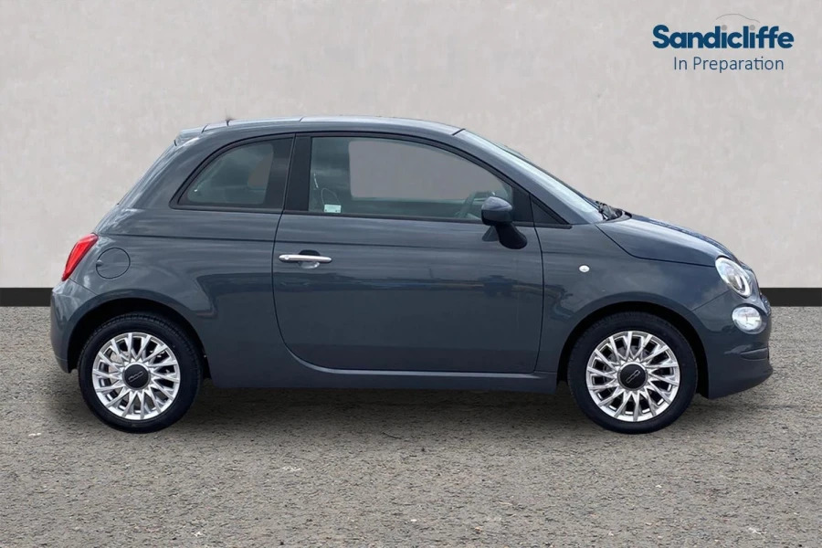 Fiat 500 500 1.0 Mild Hybrid Lounge Hatchback BU70BXX Grey #2
