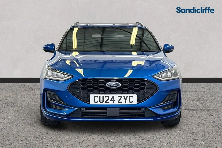Ford Focus Focus St-line 1.0L Ecoboost 155Ps Mhev Fwd CU24ZYC Blue #2