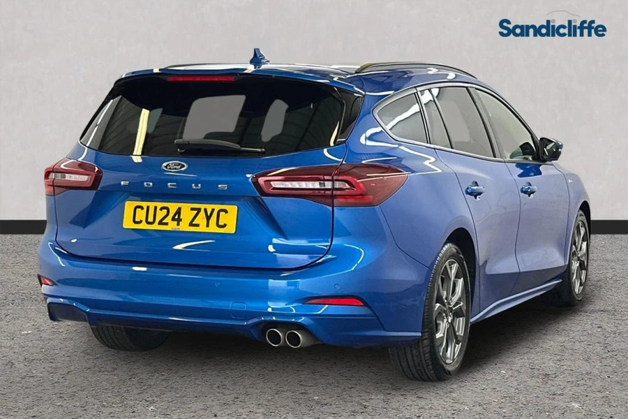 Ford Focus Focus St-line 1.0L Ecoboost 155Ps Mhev Fwd CU24ZYC Blue #4
