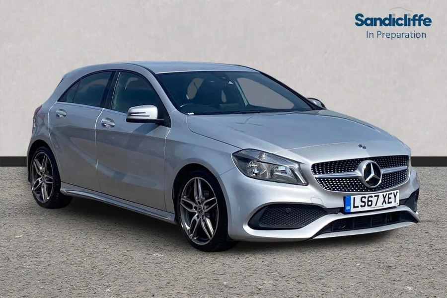 Mercedes-Benz A Class A Class A200d Amg Line Hatchback Silver