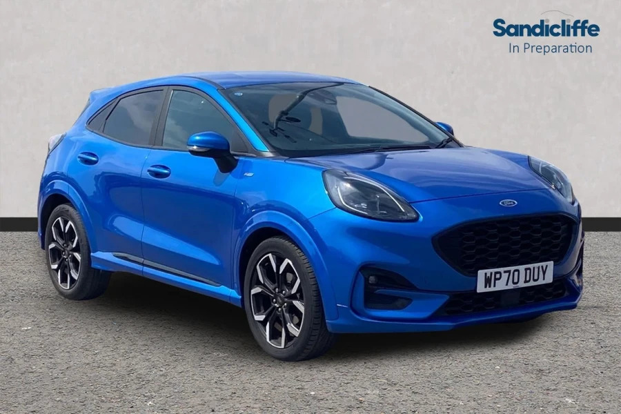 Ford Puma Puma 1.0 L Ecoboost Hybrid Mhev St-line X 6S Blue
