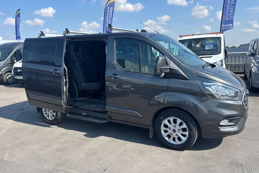 Ford Transit Custom Transit Custom 2.0 Tdci 170Ps Low Roof Dcab Limit FD23VSF Grey #6