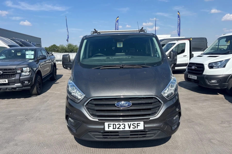 Ford Transit Custom Transit Custom 2.0 Tdci 170Ps Low Roof Dcab Limit FD23VSF Grey #4
