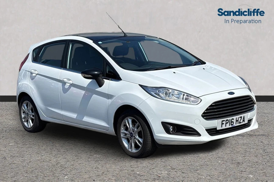 Ford Fiesta Fiesta 1.25 Zetec 82Ps White