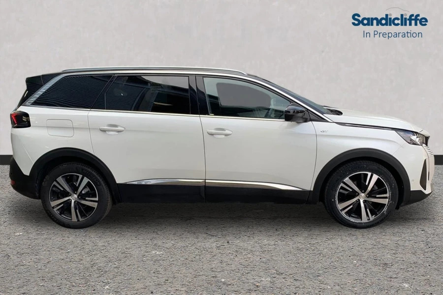 Peugeot 5008 5008 1.5 Bluehdi Gt Eat8 Estate White #2