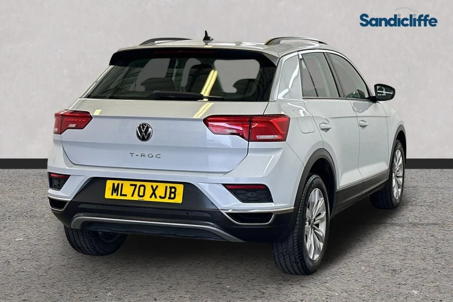 Volkswagen T-Roc T-roc 1.5 Tsi Evo Se Hatchback Silver #4