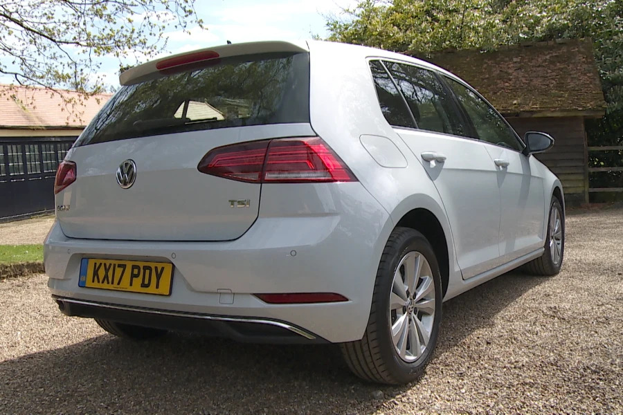 Volkswagen Golf Golf 1.0 Tsi 110 Se Nav Hatchback WA17LRU White #2