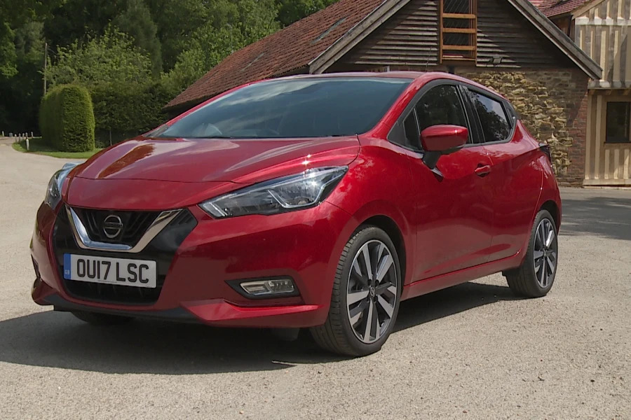 Nissan Micra Micra 1.0 Acenta Hatchback SC67AAJ Red #2